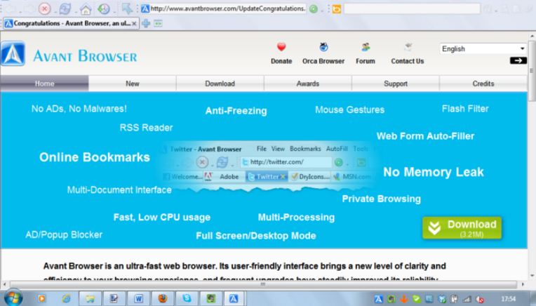 download avant browser usb disk version
