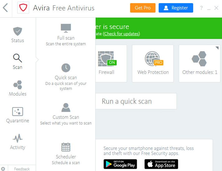 avira antivirus free download 2019