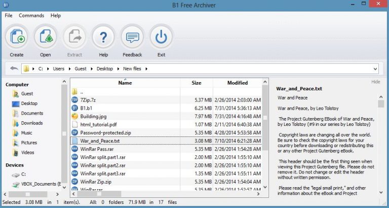 download the new for windows B1 Free Archiver