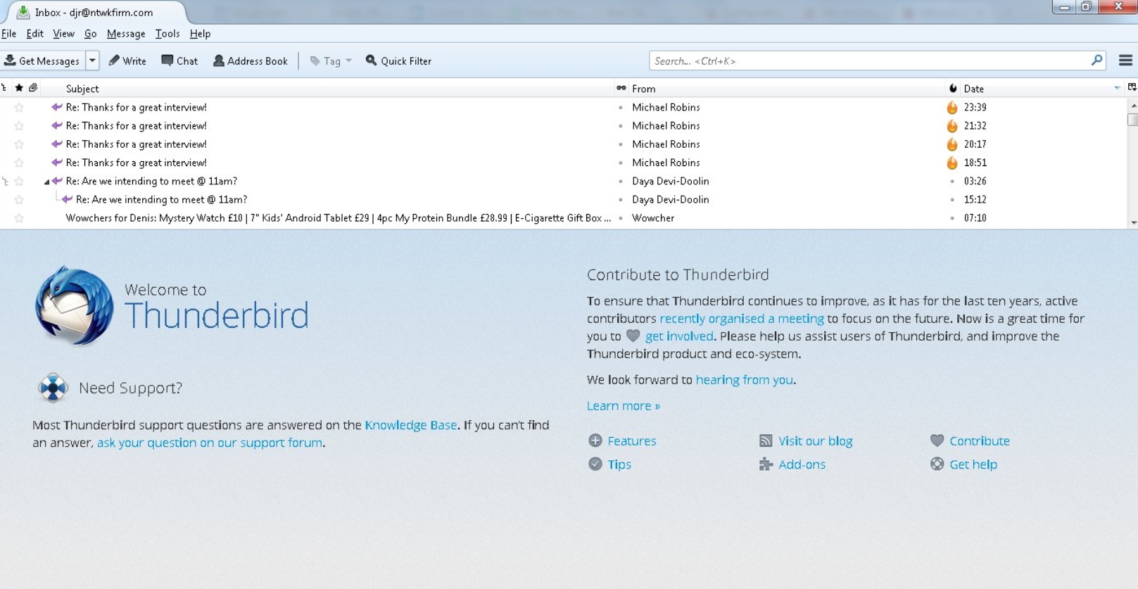 thunderbird software download