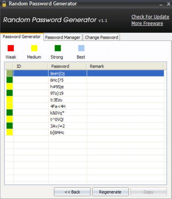 random password gen
